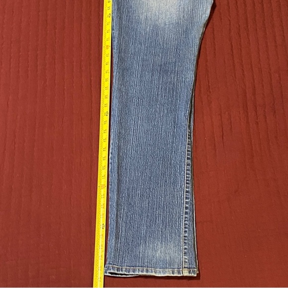 Baby Phat Women’s Blue Wash Denim Bootcut Jeans Size Junior 13 - Picture 16 of 16